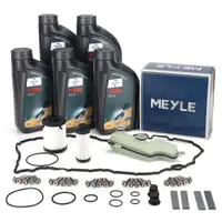 MEYLE Getriebefilter Satz + 5L FUCHS Getriebe&ouml;l f&uuml;r AUDI A4 B9 A5 A6 C7 C8 A7 Q5 DL382