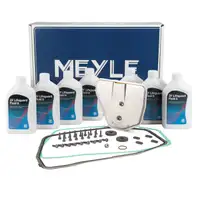 MEYLE Getriebefilter Satz + 7L ZF Getriebe&ouml;l f&uuml;r AUDI S6 C6 A8 S8 4E 6HP26 A61