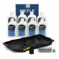 MEYLE Oil Pan + Filter for 8HP45-75 Automatic Transmission + 8L ZF LIFEGUARD FLUID 8 Oil for BMW