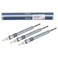 3x MEYLE Gl&uuml;hkerze f&uuml;r VW Polo 5 8X Ibiza 4 Toledo 4 Fabia 2 3 Rapid Roomster 1.2/1.4 TDI