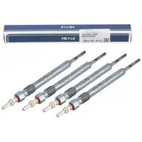 4x MEYLE Gl&uuml;hkerze f&uuml;r VW Golf 6 7 8 Passat B6-8 Polo 5 6 Tiguan Touran T5 T6 1.6/2.0 TDI