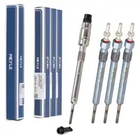 4x MEYLE Gl&uuml;hkerze + Drucksensor f&uuml;r VW Golf 7 Passat B8 Polo Tiguan Touran T6 1.6/2.0 TDI