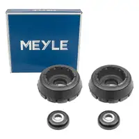2x MEYLE Federbeinlager + W&auml;lzlager f&uuml;r VW Golf 3 4 Passat B3 Polo 3 6V SEAT Ibiza 2 vorne