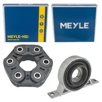 MEYLE HD VERST&Auml;RKT Gelenkscheibe + Mittellager f&uuml;r BMW 5er E60 E61 520i N43 520d M47 N47