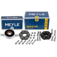 2x MEYLE HD Gelenkscheibe Rep.-Satz + Mittellager f&uuml;r BMW F20/21 116/118i F30/31 316/320i