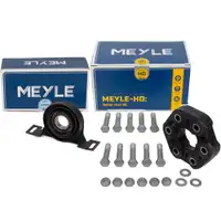 MEYLE HD Gelenkscheibe Rep.-Satz + Mittellager f&uuml;r BMW E36 323i 328i E46 316i 318i Z3 3.0i