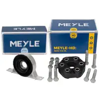MEYLE HD Gelenkscheibe + Mittellager f&uuml;r BMW 5er E39 523i 170 PS ab 09.1996 mit Schaltung
