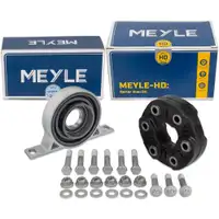 MEYLE HD Gelenkscheibe Rep.-Satz + Mittellager f&uuml;r BMW E60/61 545/50i 535d E63/64 645/50i