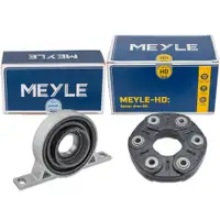 MEYLE HD Gelenkscheibe + Mittellager f&uuml;r BMW 5er E60 E61 545i 530xd 6er E63 E64 645Ci