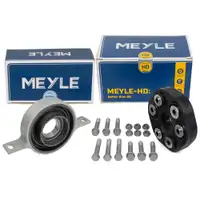 MEYLE HD Gelenkscheibe Rep.-Satz + Mittellager f&uuml;r BMW E81-88 123d E90-93 325d 330d