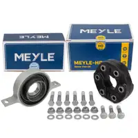 MEYLE HD Gelenkscheibe Rep.-Satz + Mittellager f&uuml;r BMW E81-88 135i 123d E90-93 35i 325-35d