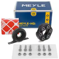 MEYLE HD Gelenkscheibe Rep.-Satz + febi Mittellager f&uuml;r BMW 3er E21 315 316 318i 320/6 E12