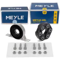 MEYLE HD Gelenkscheibe Rep.-Satz + Mittellager f&uuml;r BMW 3er E46 316i 318i mit Schaltung