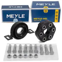 MEYLE HD Gelenkscheibe Rep.-Satz + Mittellager f&uuml;r BMW 3er E46 316i 318i mit Schaltung