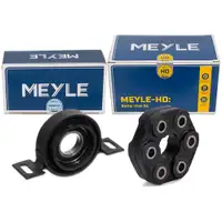 MEYLE HD Gelenkscheibe + Mittellager f&uuml;r BMW 3er E46 316i 318i M43 N42 mit Schaltung