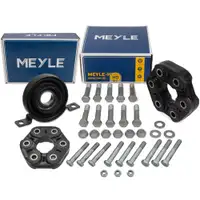 2x MEYLE HD Gelenkscheibe Rep.-Satz + Mittellager f&uuml;r BMW X5 E53 3.0i 231 PS
