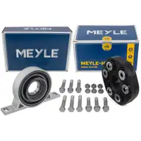 MEYLE HD Gelenkscheibe Rep.-Satz + Mittellager f&uuml;r BMW E60 E61 540 550i 525-535d E63 E64