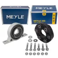 MEYLE HD Gelenkscheibe Rep.-Satz + Mittellager f&uuml;r BMW 5er E60 E61 525xi 530xi 525xd 530xd