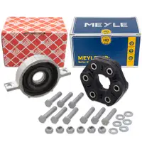MEYLE HD Gelenkscheibe Rep.-Satz + Mittellager f&uuml;r BMW 5er G30/31 520/530i 520d G32 G11/12
