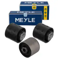 3x MEYLE / HD Achsk&ouml;rperlager f&uuml;r BMW 3er E46 X3 E83 Z4 E85 Hinterachse