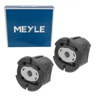 2x MEYLE Achskörperlager für BMW E81-88 3er E90-93 Hinterachse hinten außen 33316758260