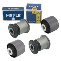 4x MEYLE/HD Querlenkerlager f&uuml;r VW Multivan Transporter T5 T6 Vorderachse vorne + hinten