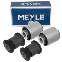 4x MEYLE Querlenkerlager f&uuml;r VW California Transporter T4 Vorderachse vorne + hinten unten