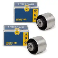2x MEYLE HD 1147110000HD Reinforced Control Arm Bearings for VW Golf 5, 6, 7 and Audi 8P Leon (Rear)