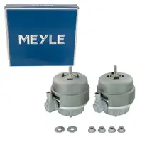 MEYLE 1001993004/S Motorlager Hydrolager Satz f&uuml;r AUDI 4F vorne links rechts 4F0199379BL