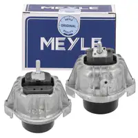 2x MEYLE Motorlager Hydrolager f&uuml;r BMW 3er E90 E91 E92 E93 325d 330d 335d M57 197-286 PS
