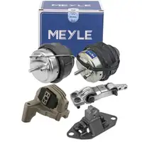 5x MEYLE Motorlager Motorhalter f&uuml;r VOLVO S60 I V70 II XC70 I XC90 I 2.4 D / D5 122-185 PS