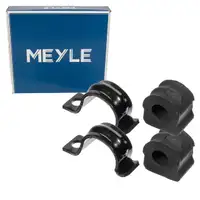 2x MEYLE Stabilisatorlager 21mm + Halter für VW Golf 4 A3 8L1 8N Leon 1M Octavia 1 vorne