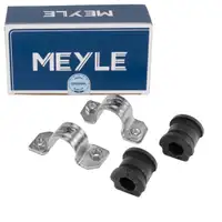 2x MEYLE Stabilisatorlager 18mm + Halter VW Polo 4 5 S1 8X Ibiza3 4 Fabia 1 2 Rapid vorne