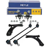 2x MEYLE Querlenker + Traggelenk HD Koppelstange f&uuml;r VW Caddy 3 4 Octavia 2 Superb 2 vorne