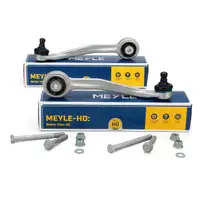 2x MEYLE HD Reinforced Control Arms for AUDI A4 B8, A5 8T, 8F, A6 C7, 8RB (Front Axle, Rear Upper)