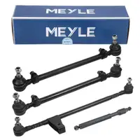 MEYLE Lenkstange + Lenkungsd&auml;mpfer + 2x Spurstange f&uuml;r MERCEDES S-Klasse W126 C126 vorne
