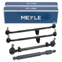 MEYLE Lenkstange + 2x Spurstange + Lenkungsd&auml;mpfer f&uuml;r MERCEDES SL R107 C107 vorne