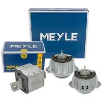 2x MEYLE Motorlager + HD VERST&Auml;RKT Getriebelager f&uuml;r MERCEDES W204 C/A218 C/A207 OM651