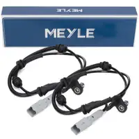 2x MEYLE ABS Sensor Raddrehzahl f&uuml;r CITROEN C4 Picasso 2 PEUGEOT 308 2 vorne 9674852280