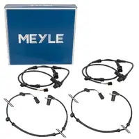 4x MEYLE ABS Sensor Raddrehzahl f&uuml;r AUDI A4 8E B6 B7 ab Fgst. vorne + hinten