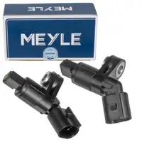 2x MEYLE ABS Sensor Raddrehzahl f&uuml;r VW Golf 3 4 Bora Lupo Passat B3/B4 Polo 3 6N vorne