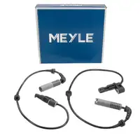 2x MEYLE ABS Sensor Raddrehzahl f&uuml;r BMW 3er E46 316-330i 318-330d Z4 Z4M E85 E86 vorne