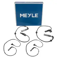 4x MEYLE ABS Sensor Raddrehzahl f&uuml;r BMW 3er E46 316-330i 318d 320d vorne + hinten