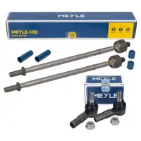 2x MEYLE HD Reinforced Tie Rod + Tie Rod End for Mercedes Sprinter and VW Crafter (Front)