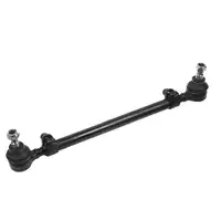 LEMF&Ouml;RDER Steering Bar 2x MEYLE Tie Rod Steering Damper for MERCEDES S-Class W116 (Front)