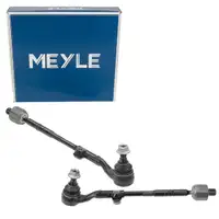 2x MEYLE Spurstange Gelenkstange + Spurstangenkopf f&uuml;r BMW 3er E90 E91 E92 X1 xDrive vorne