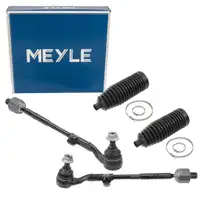 2x MEYLE Spurstange + Spurstangenkopf + Manschette f&uuml;r BMW 3er E90 E91 E92 X1 E84 vorne