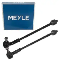 2x MEYLE Spurstange + Kopf f&uuml;r VW Golf 3 Vento Corrado 53i mit Servo/ZF-System vorne
