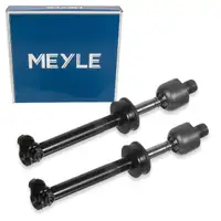 2x MEYLE Spurstange Axialgelenk f&uuml;r BMW 3er ohne Lenkungsd&auml;mpfer Vorderachse 32111125186