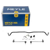 MEYLE HD Stabilizer + 2x Tie Rods for VW Polo 9N, Audi 8X, SEAT Ibiza 4, Fabia 2 (Front)